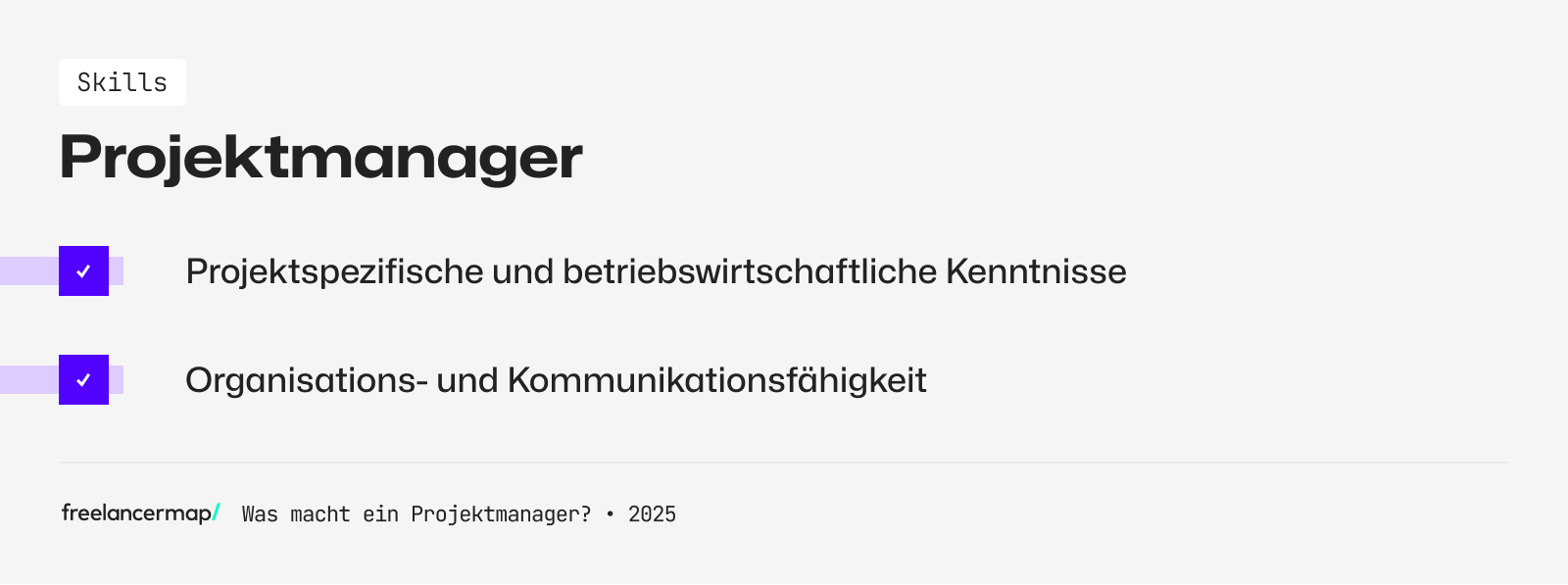 Diese Skills gehören zur Mindestausstattung