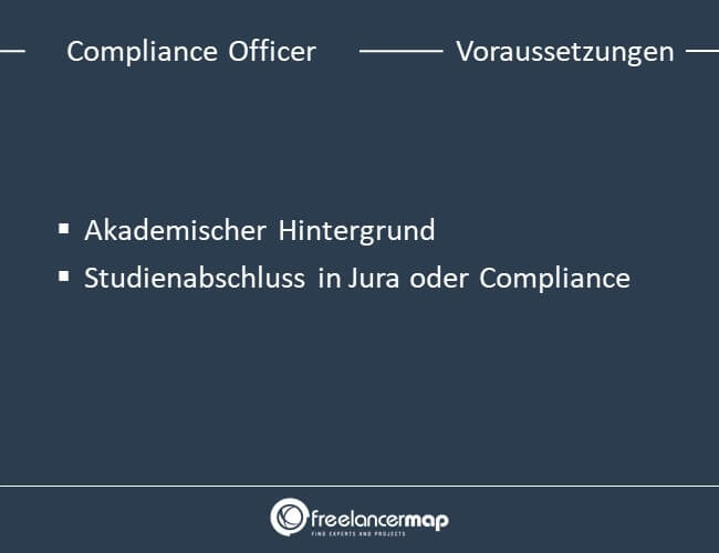 Die Voraussetzungen, die es braucht um Compliance Officer zu werden. 