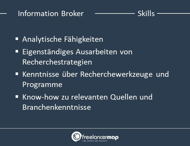 Skills eines Information Brokers