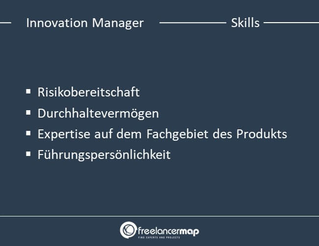 Die Skills die ein Innovation Manager braucht.