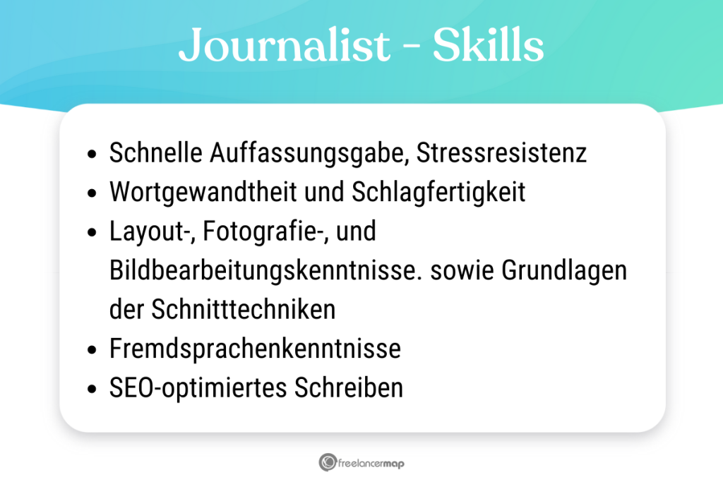 Was macht ein Journalist? Aufgaben. Skills. Gehalt BerufsbilderWiki