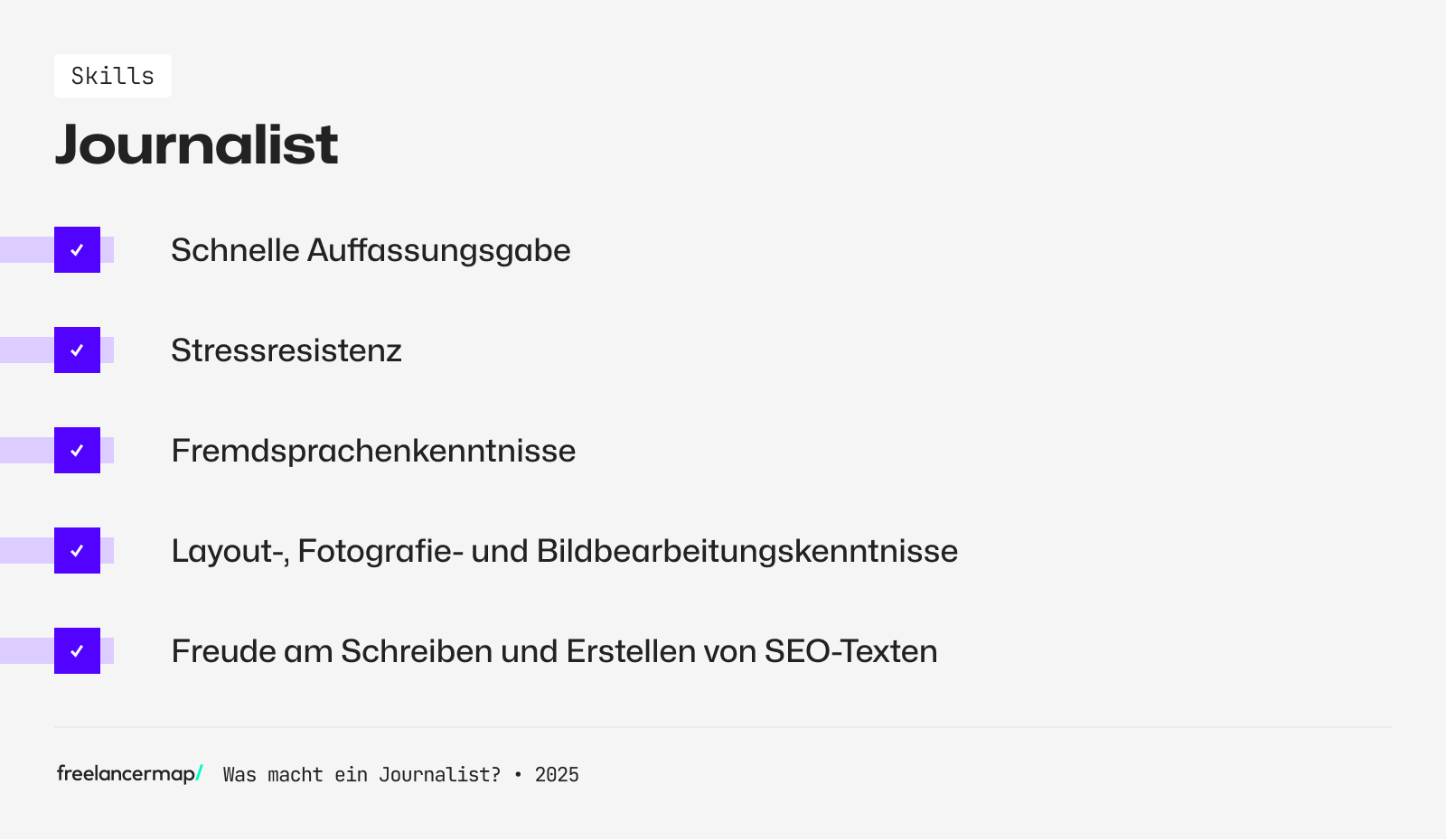 Diese Skills sollte ein Journalist mitbringen