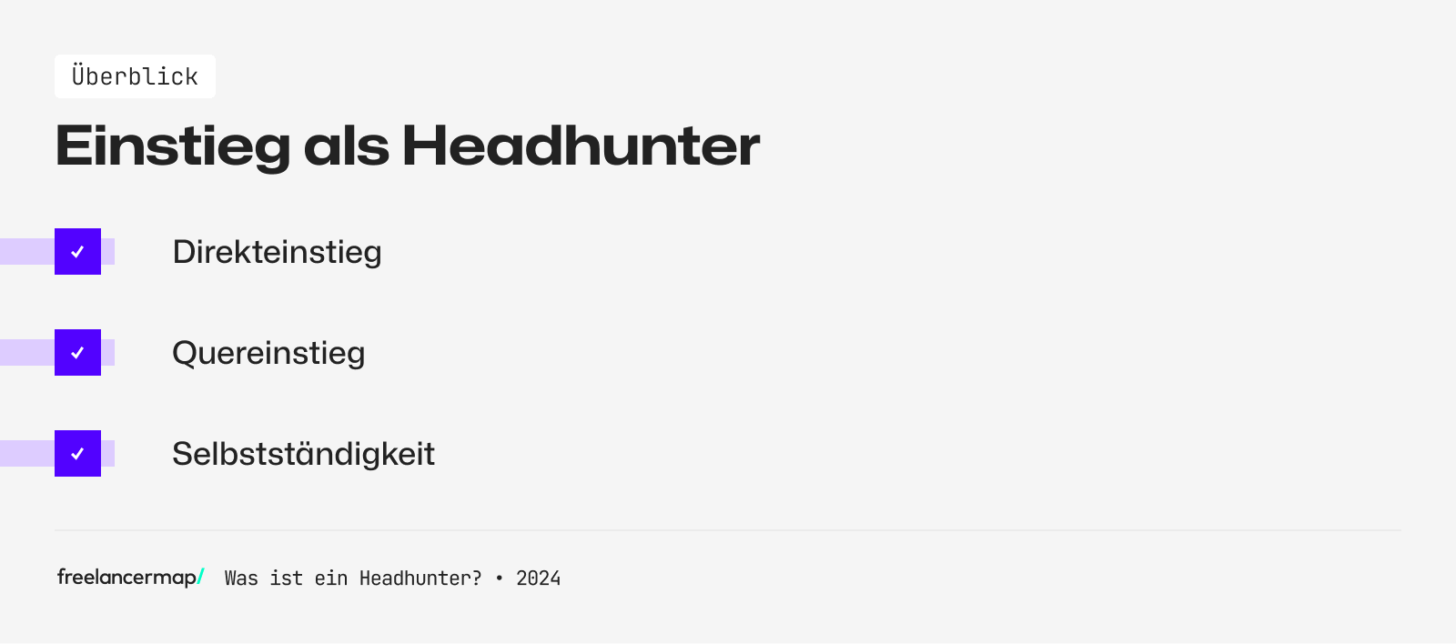Headhunter werden via Direkteinstieg, Quereinstieg oder Selbstständigkeit