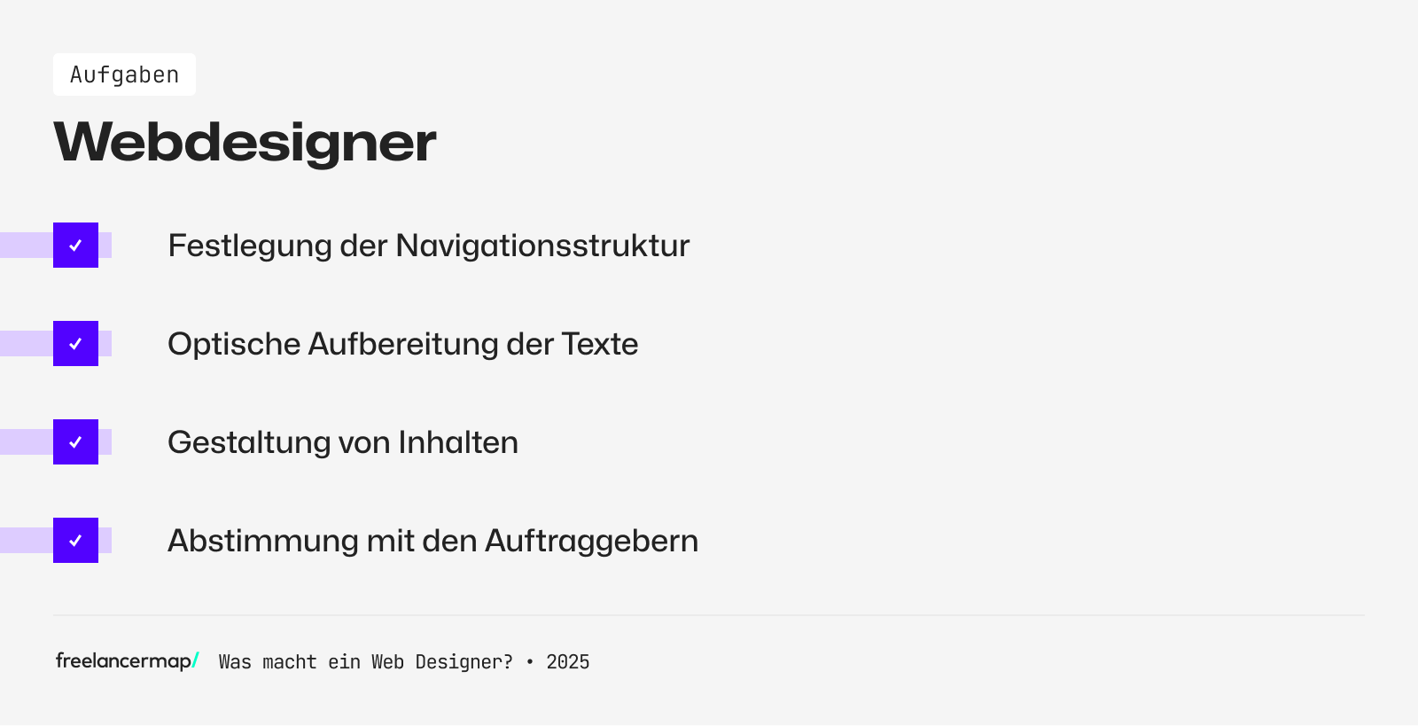 Aufgaben eines Webdesigners
