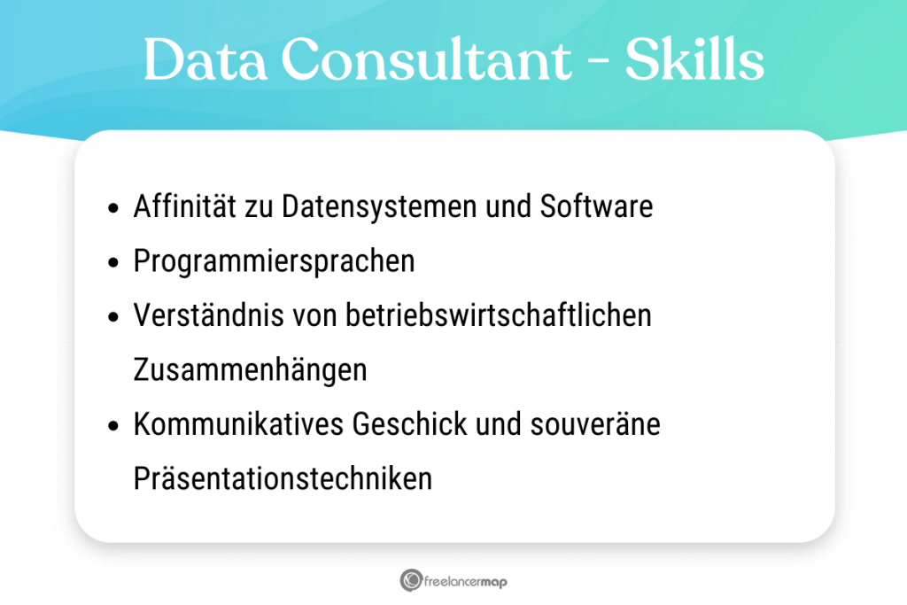 Diese Skills sollte ein Data Consultant besitzen