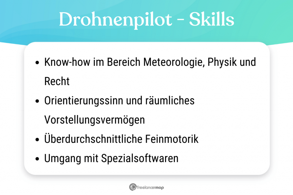 Diese Skills sollte ein Drohnenpilot besitzen