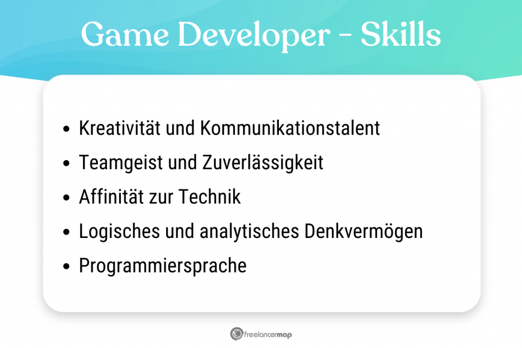 Diese Skills sollte ein Game Developer besitzen