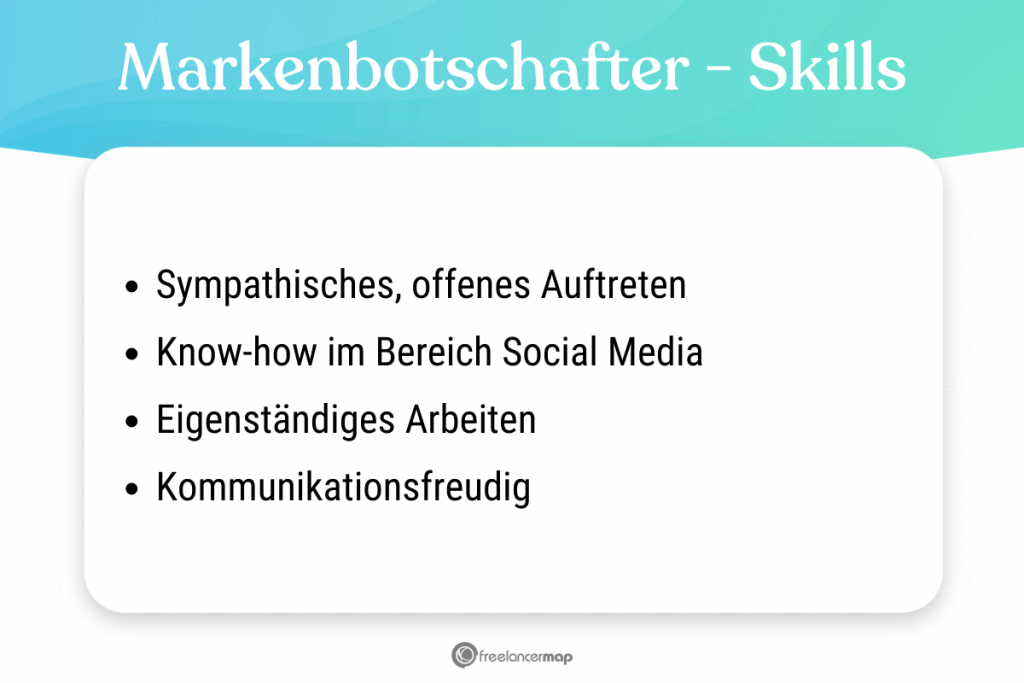 Diese Skills sollte ein Markenbotschafter besitzen