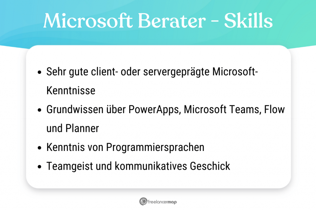 Diese Skills sollte ein Microsoft Berater besitzen