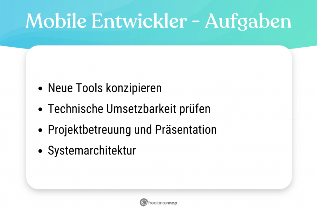 Aufgabenbereiche des Mobile Entwicklers