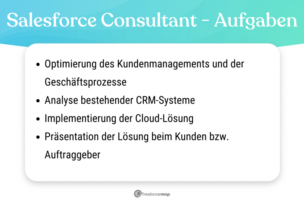 Aufgabenbereiche des Salesforce Consultants