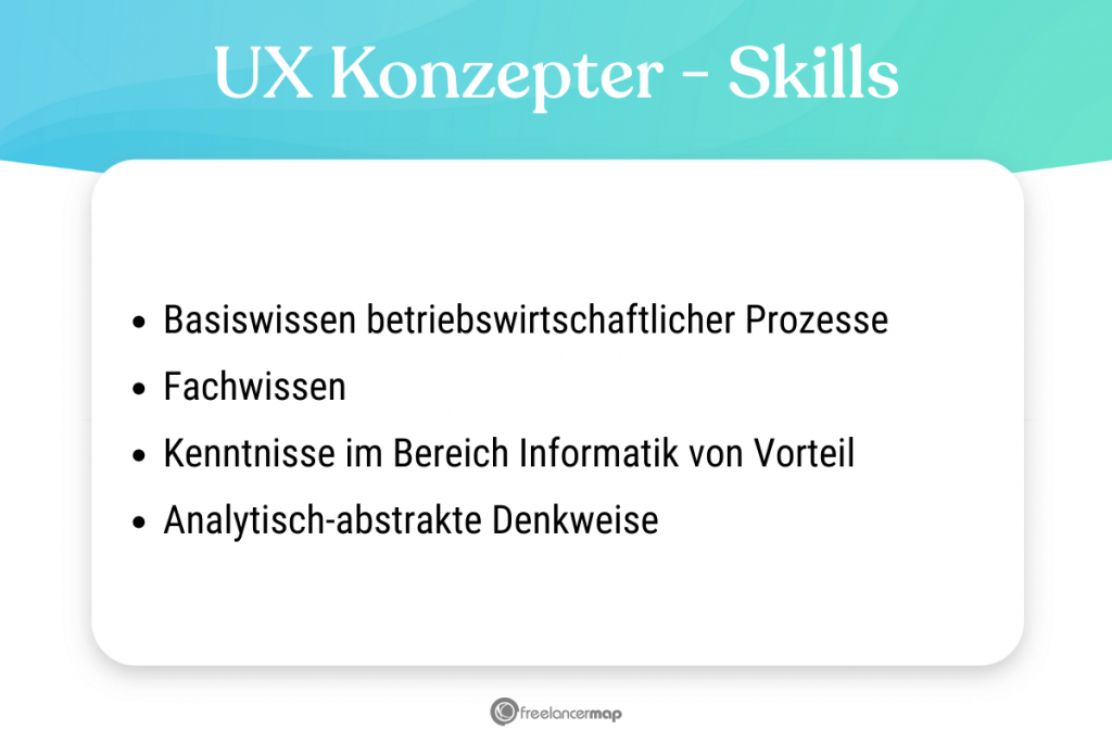 Diese Skills sollte ein UX Konzepter besitzen