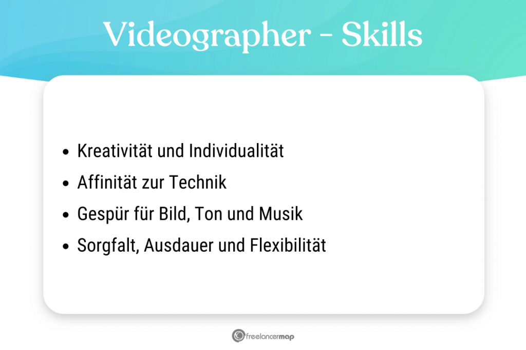 Diese Skills sollte ein Videographer besitzen