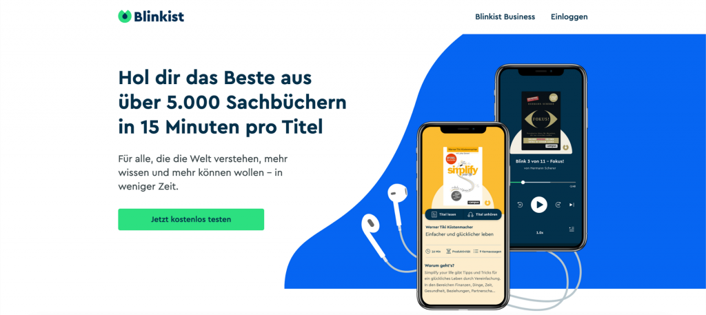 Blinkist-E-Learning-Plattform
