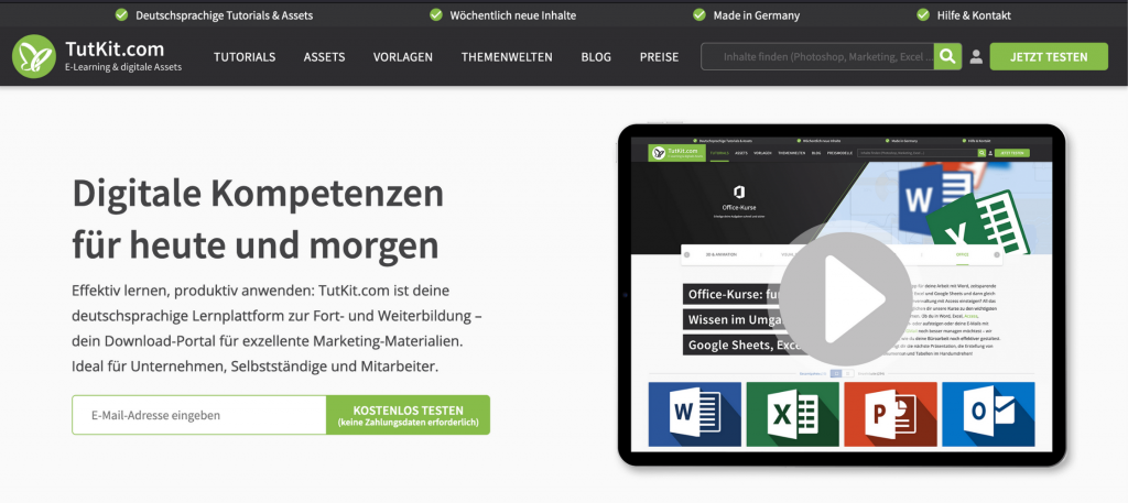 TutKit E-Learning-Plattform