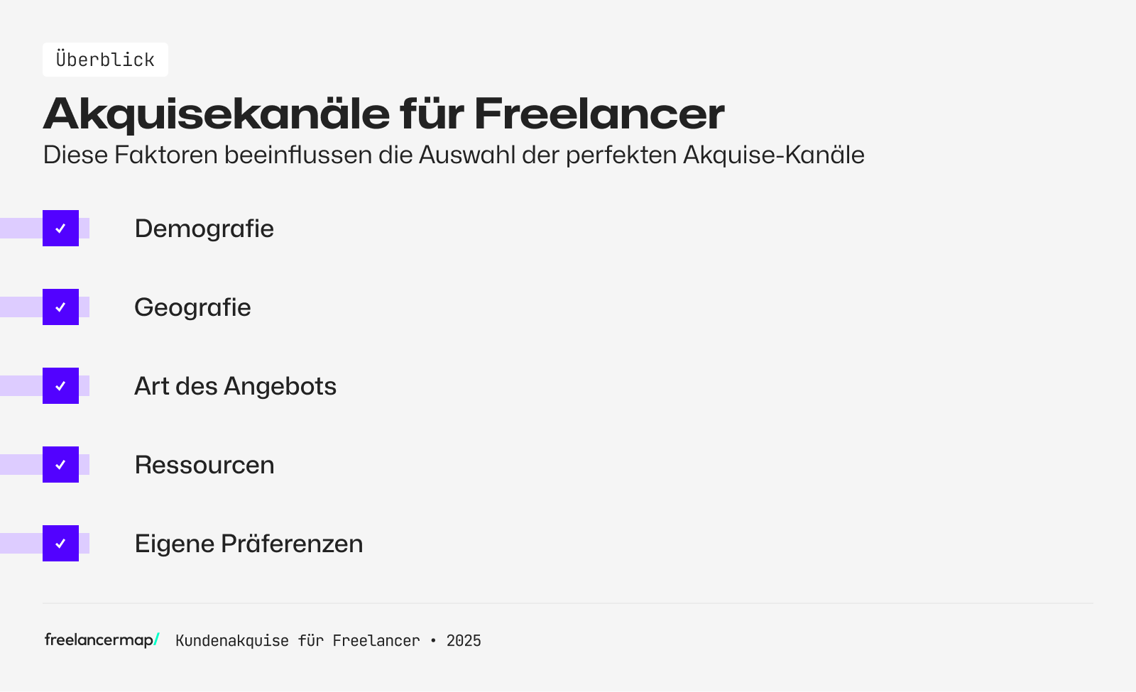 Diese Faktoren beeinflussen der Akquise Kanäle von Freelancern