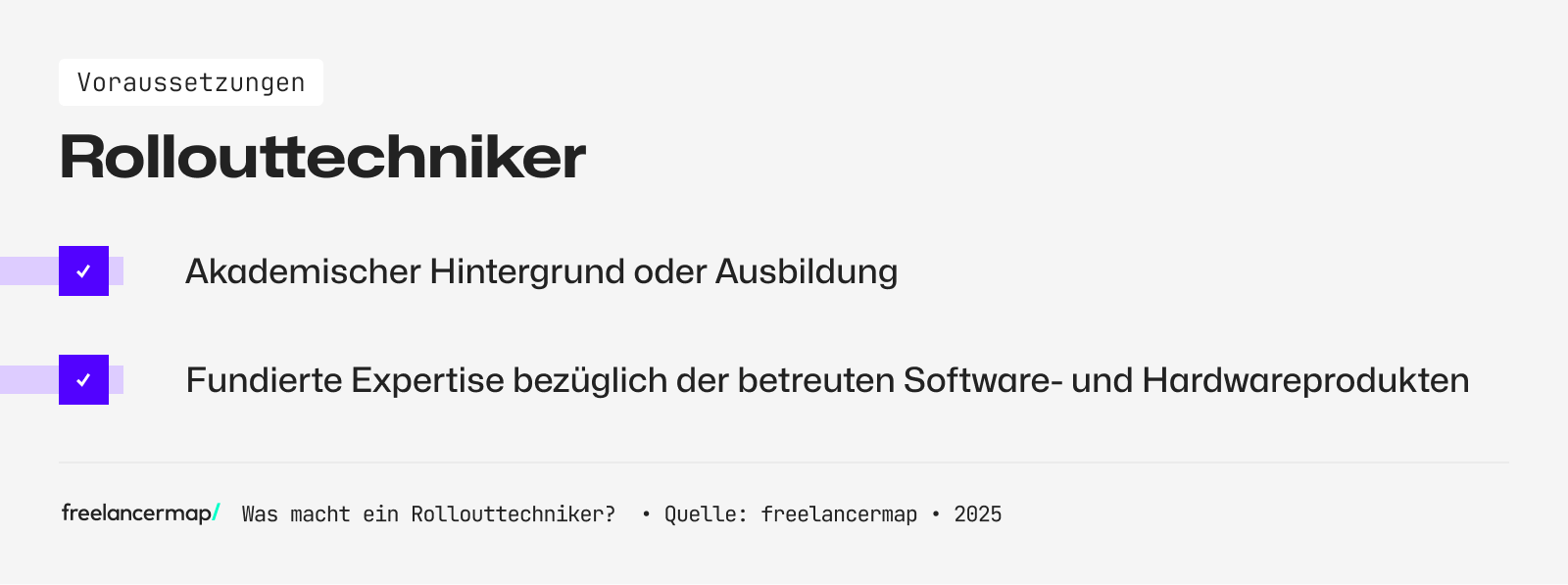 Ein Rollouttechniker hat fundierte Kenntnisse im Bereich Software