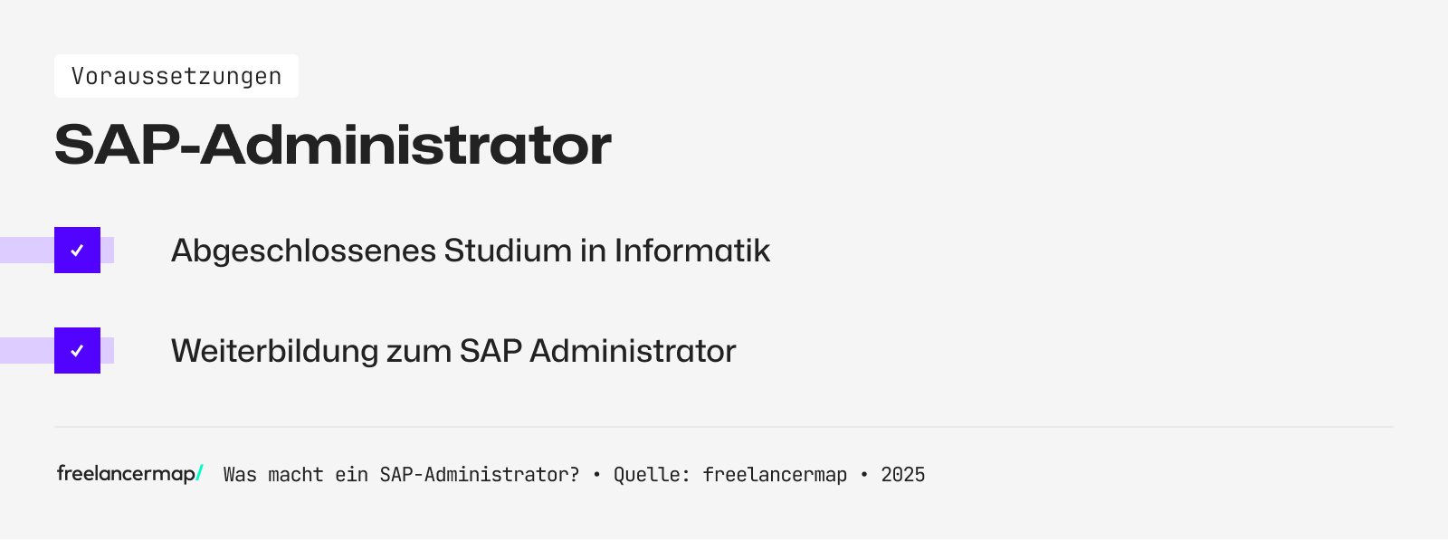 Ein SAP-Administrator hat eine extra Weiterbildung absolviert